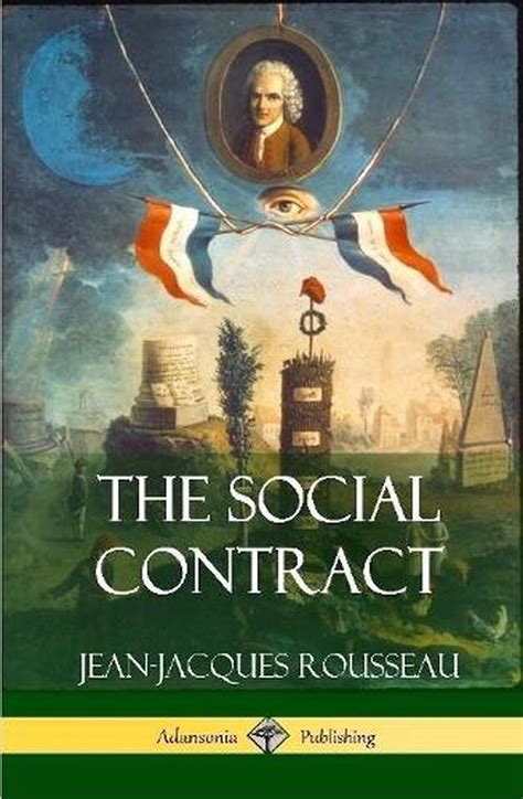 Social Contract Hardcover By Jean Jacques Rousseau English