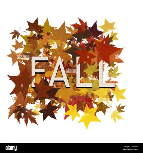 Fall Word Hi Res Stock Photography And Images Alamy