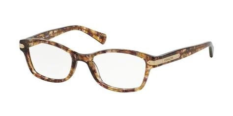 coach hc6065 rectangle eyeglasses for women 49 17 135 5287 confetti light brown eyeglasses