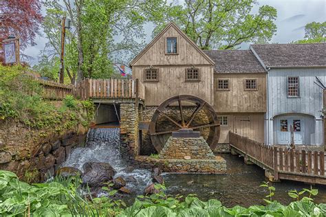 Plymouth Grist Mill Photograph By Brian Maclean Fine Art America
