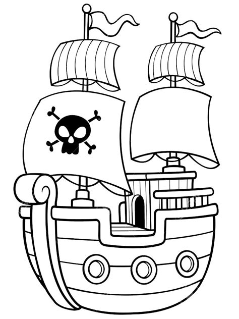 Pirate Ship Coloring Pages Coloring Pages