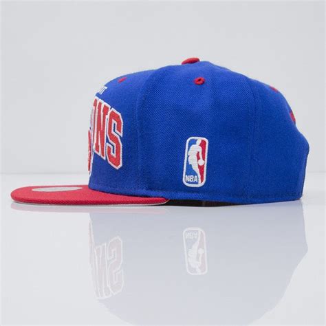 Detroit pistons hats & caps. Mitchell & Ness cap snapback Detroit Pistons royal Team ...