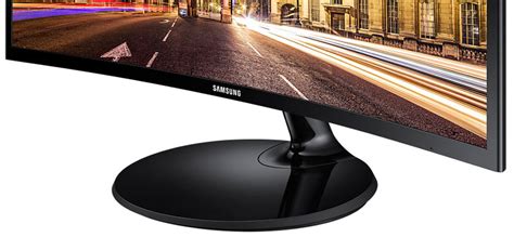 Featuring a glossy black finish and simple stand, the monitor boasts amd freesync and game mode technology which allows users to enjoy smooth images, even during. Samsung 27-Inch Curved Monitor CF390 Series - C27F390FHM