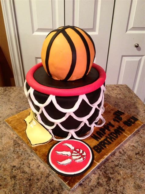 Basketball Net Cake