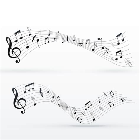 Music Notes Vector Art At Getdrawings Free Download