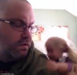 Dad Records Vines Of Year Old Daughter S Morning Antics For Months Daily Mail Online