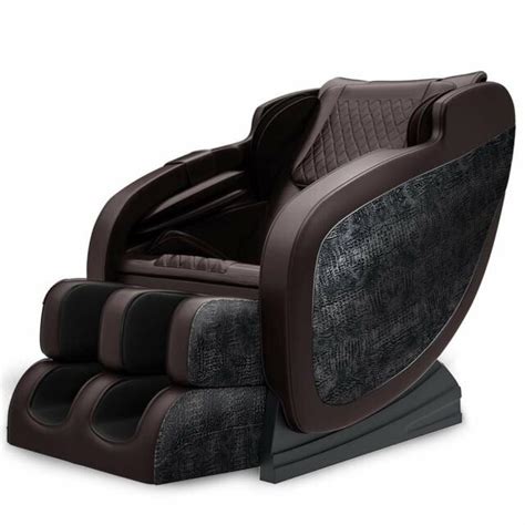 S Track Shiatsu 3d Full Body Massage Chair Zero Gravity Recliner Tapping Heat Ebay