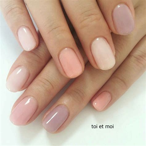 Nudes Coral Lavendar Pastel Color Nails Neutral Nails Nail Colors