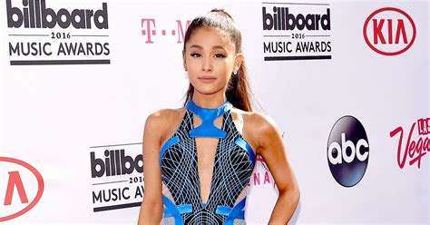 Ariana Grande Billboard Music Awards 2016 Red Carpet Fashion What
