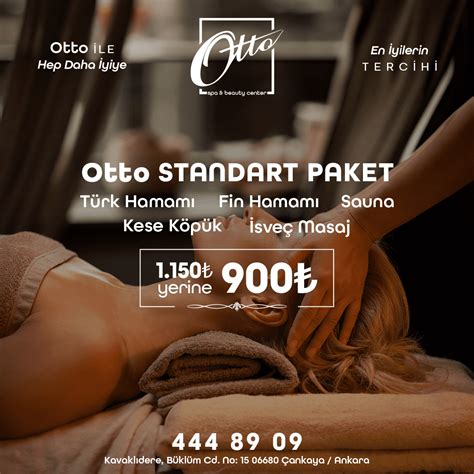 Kampanyalar Otto Spa Ankara Spa Ve Masaj Hizmeti