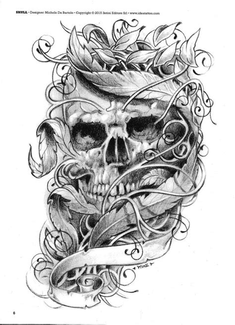 Skull Tattoos Skull Art Drawing Skull Tattoos Skulls Drawing