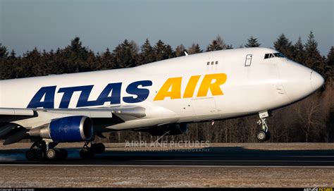 N419mc Atlas Air Boeing 747 400f Erf At Frankfurt Hahn Photo Id