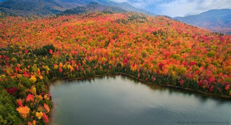Fall Colors Over Heart Lake Adirondacks October 2015 Adirondack