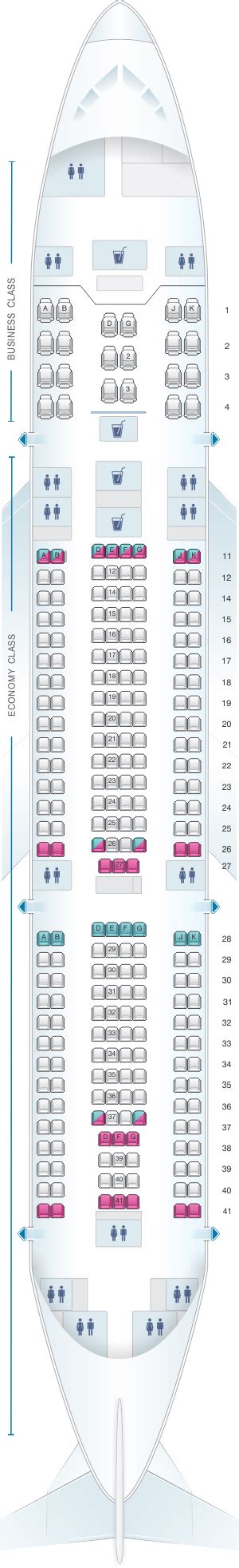 Seat Map Turkish Airlines Boeing B F Seatmaestro
