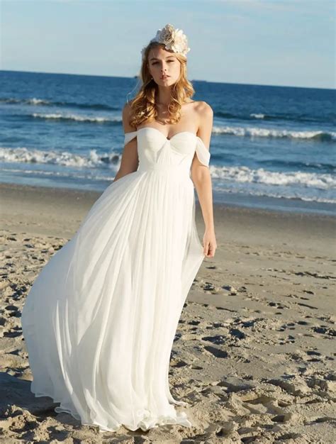 20 Vestidos De Novia Para Playa ¡hermosos Para Una Boda Veraniega