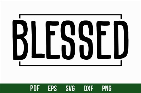Blessed Graphic By Creativemim2001 · Creative Fabrica