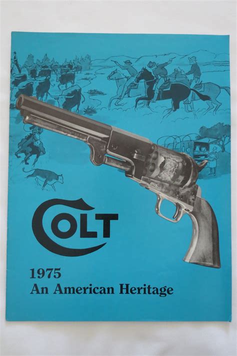 Colt 1975 American Heritage Firearms Catalog