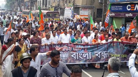 Bjps Bengal Bandh Was Bound To Be Insignificant Heres Why