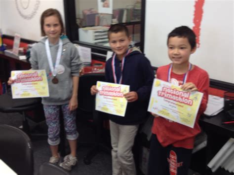 Local Children Win Mathnasium Of Woodburys 2013 Trimathlon Contest