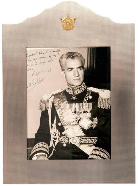 Photograph Of Shah Of Iran Mohammad Reza Pahlavi All Artifacts The