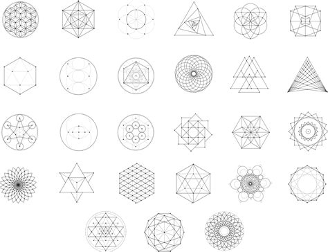 Sacred Geometry Vector Pack