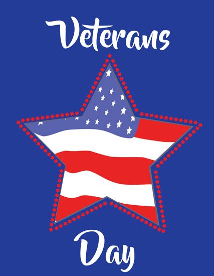 Veterans Day Clipart Veterans Day Star Flag Clipart Classroom Clipart