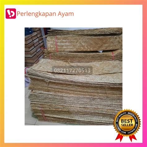 Jual Besek Bambu Besek Sirip Wallet X Cm Cm X Cm Cm X