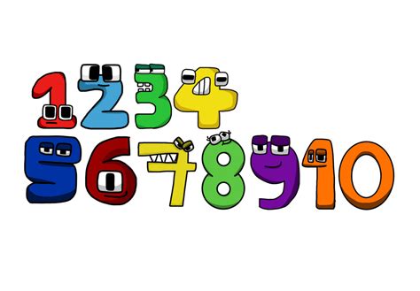 Alphabet Lore Numbers By Aidasanchez0212 On Deviantart