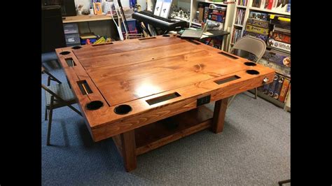 Diy Gaming Table For 150 Youtube