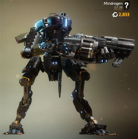 Ronin Prime Titans Mechs In Titanfall 2 Robot Concept Art Robot