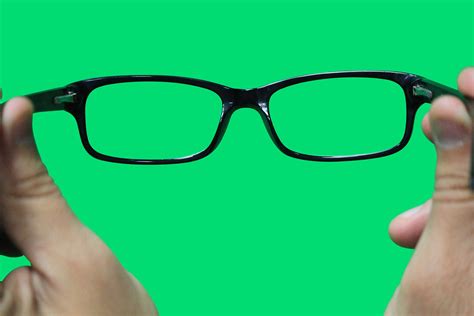 Eyeglasses On A Green Screen Free Photo Download Freeimages