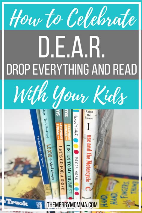 How To Celebrate Drop Everything And Read With Your Kids Drop