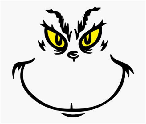 Grinch Face - Grinch Face Svg , Free Transparent Clipart - ClipartKey