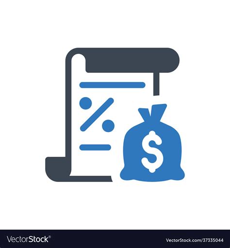 Loan Icon Royalty Free Vector Image Vectorstock