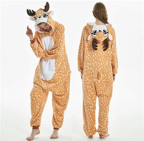 Buy Adult Onesie Children Kigurumi Giraffe Pajamas