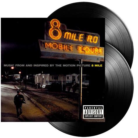 Music From And Inspired By Motion Picture 8 Mile Vinyl Record 2lp