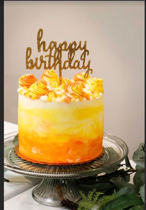 Ombré Cake Custom Birthday Cakes Yellow Birthday Cakes Baby