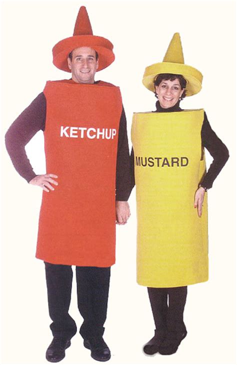 Fun N Folly Ketchup And Mustard Costumes