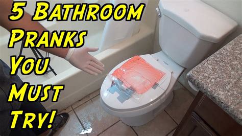 5 Bathroom Pranks You Can Do At Home How To Prank Evil Booby Traps