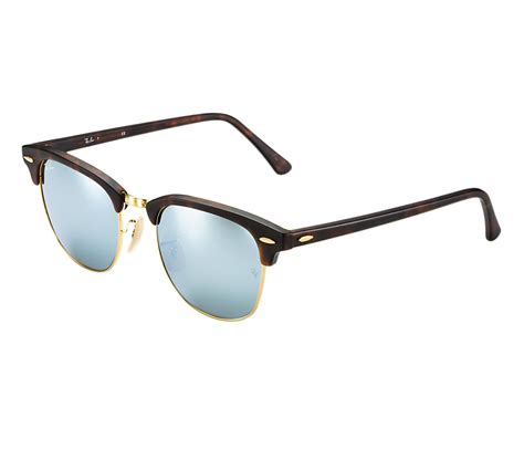 Top 50 Imagen Ray Ban Clubmaster Silver Frame Ecovermx