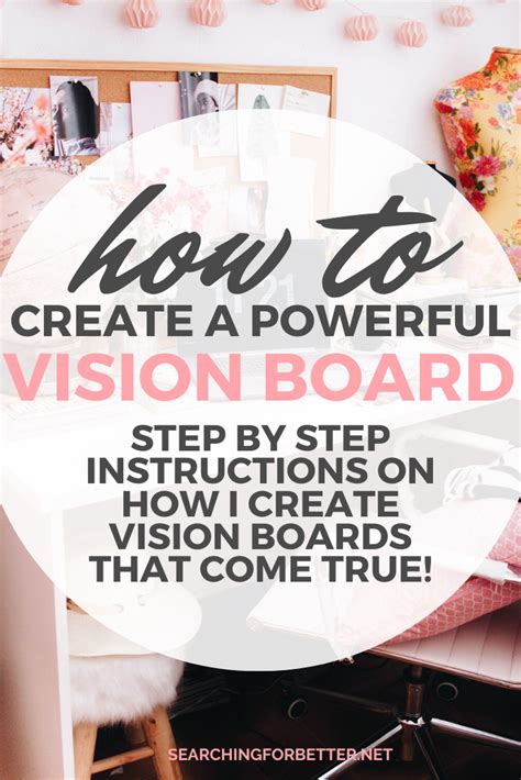 How To Make A Dream Board To Create Your Best Life Self Development