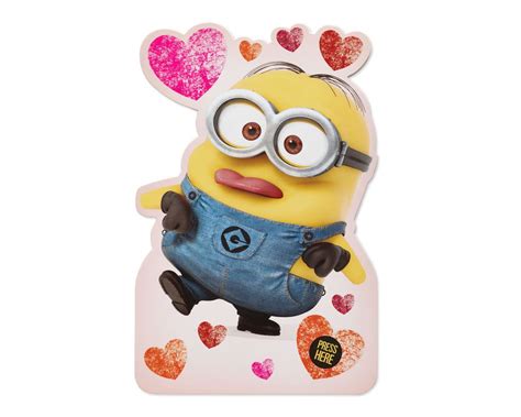Despicable Me Valentines Day Card American Greetings