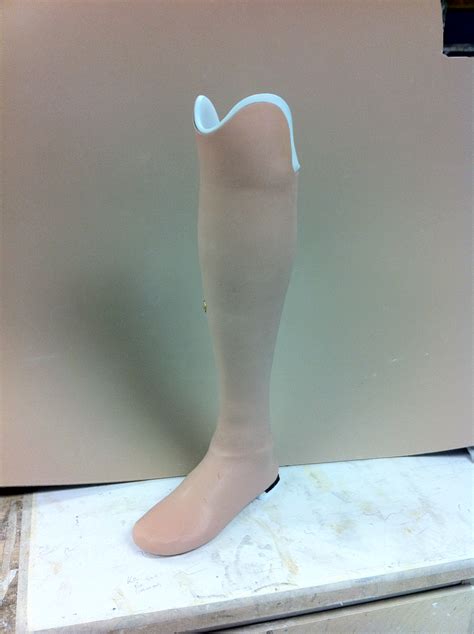 Below Knee Prosthetic Leg With Cover Masters Orthotics And