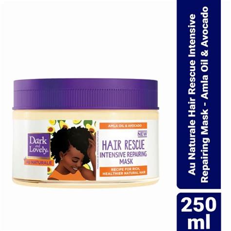 Shop Dark And Lovely Au Naturale Hair Rescue Intensive Repairing Mask Amla Oil And Avocado 250ml