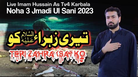 Teri Zahra Sa Ko Zmanay Nay Staya Baba Noha 3 Jaldi Ul Sani 2023