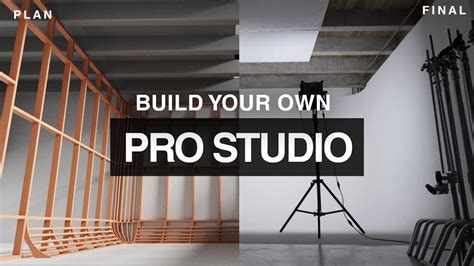 Tutorial: How to build your own Photo Video Studio on a budget - YouTube