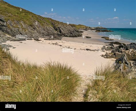 Glorious Deserted Sandy Beaches At Port A Chapuill On The Remote