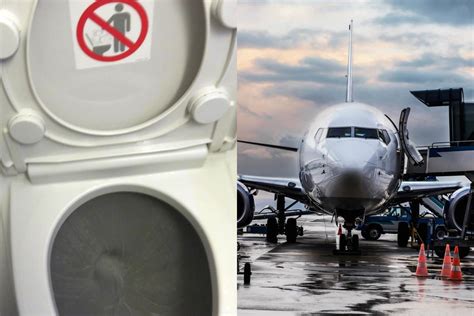 What Actually Happens When You Flush An Airplane Toilet