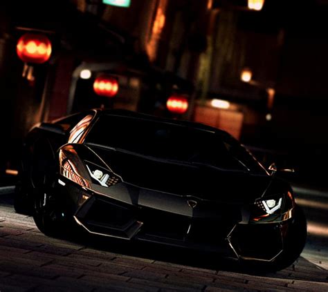 Lamborghini Aventador Matte Black Wallpaper Hd