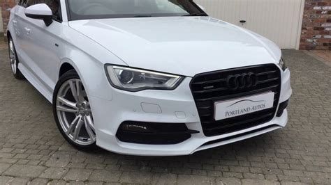 Audi A3 Tfsi Quattro S Line Saloon For Sale In White Youtube